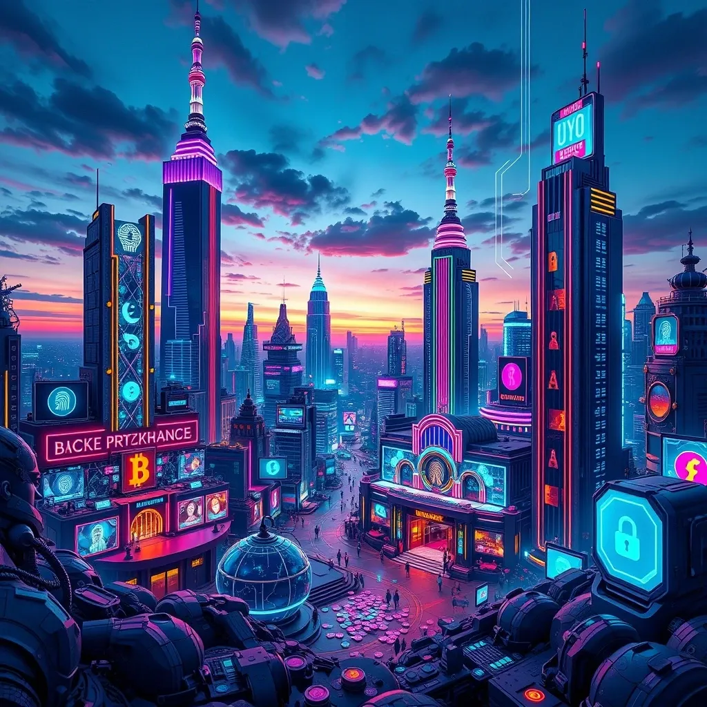 Cyberpunk Gambling Future